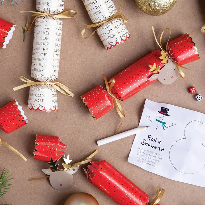 Reindeer Christmas Cracker Set