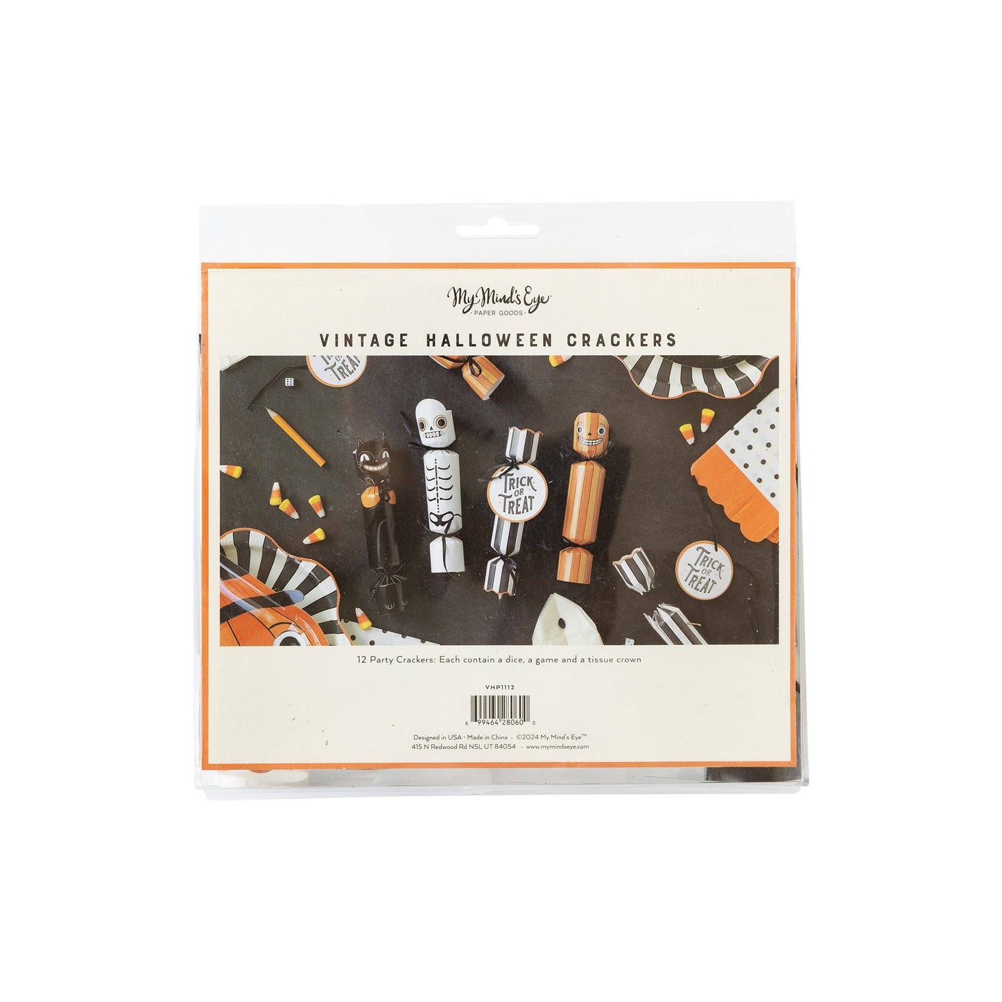 Vintage Halloween Party Crackers