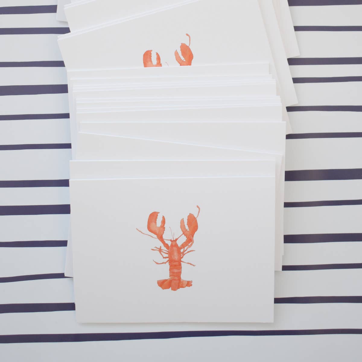 Lobster Boxed Note Cards