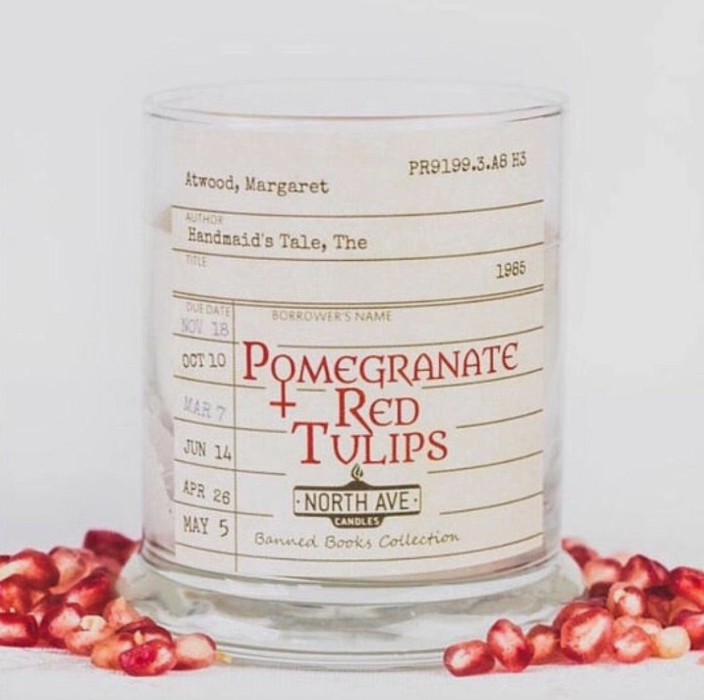 Banned Book Candle: The Handmaid's Tale - Henry + Olives