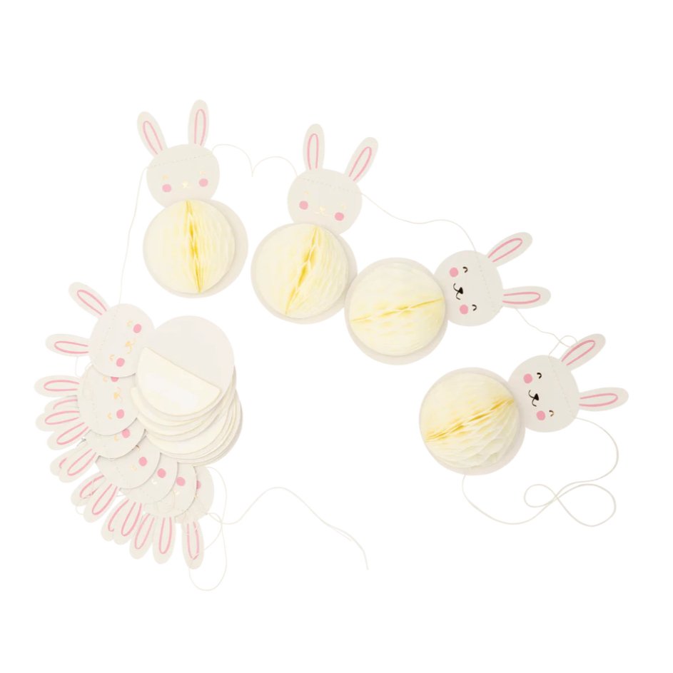 Bunny Honeycomb Banner - Henry + Olives