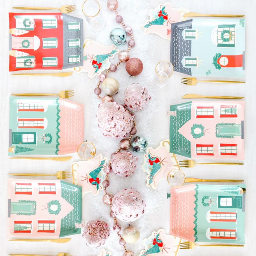 Christmas Sleigh Shaped Napkins - Henry + Olives