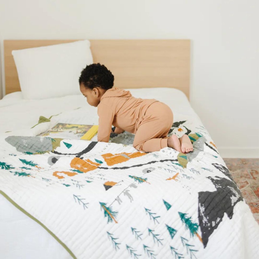 Clementine Kids Large National Park Throw Blanket - Henry + Olives
