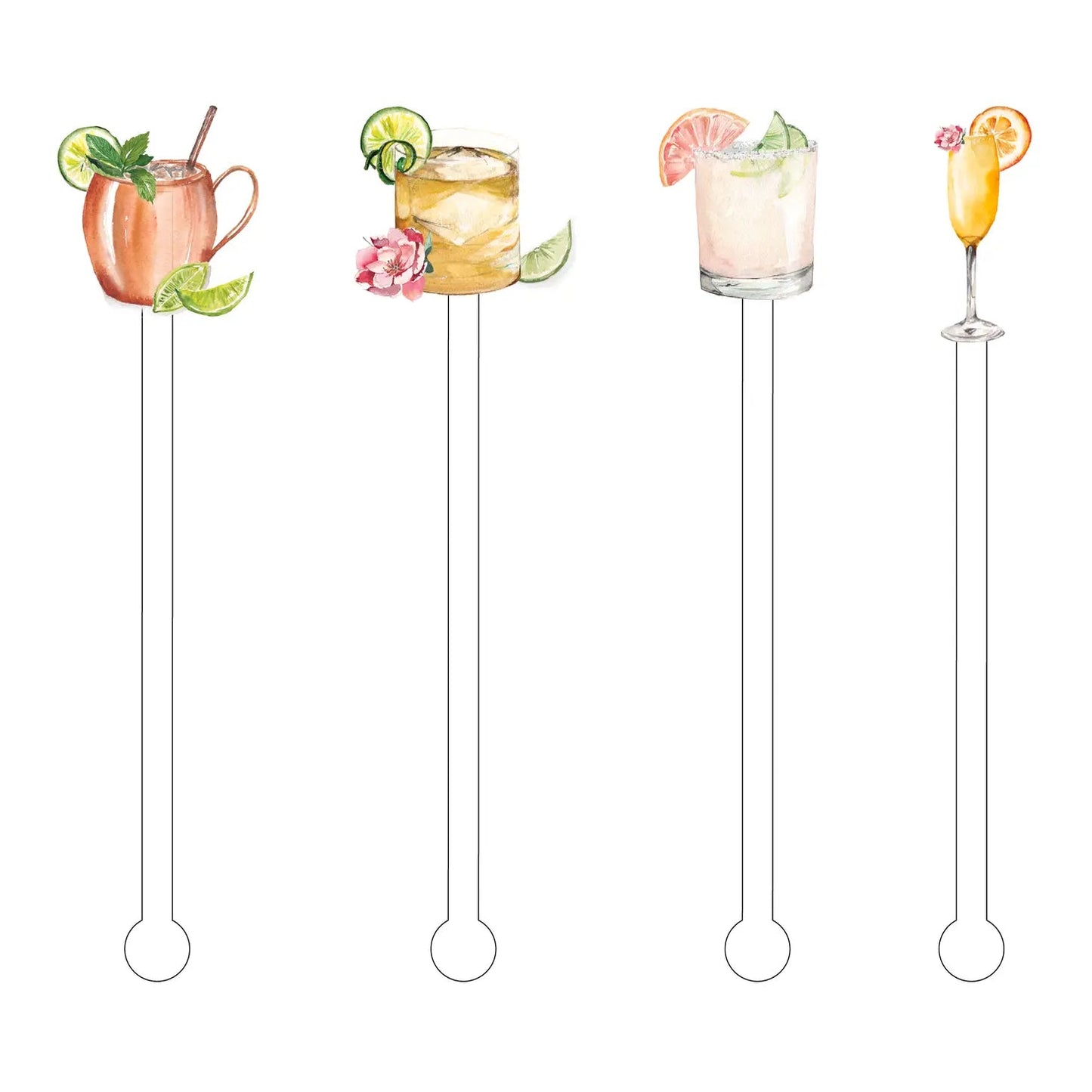 Fancy Drinks Stir Sticks - Henry + Olives
