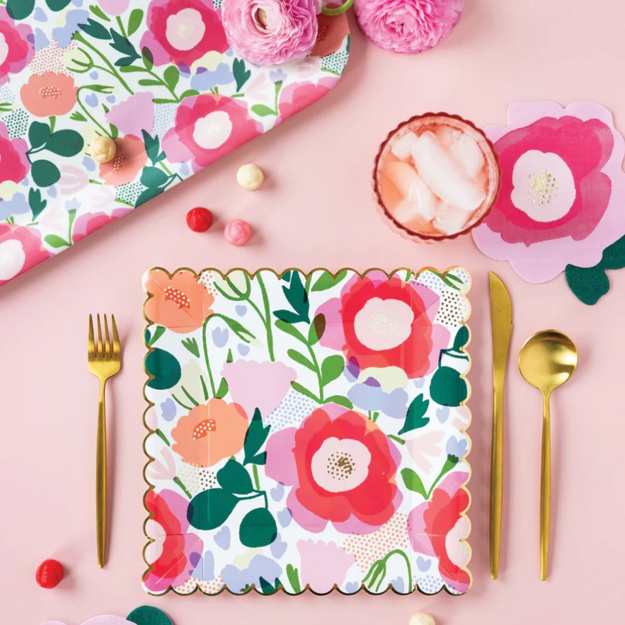 Floral Shaped Napkin - Henry + Olives