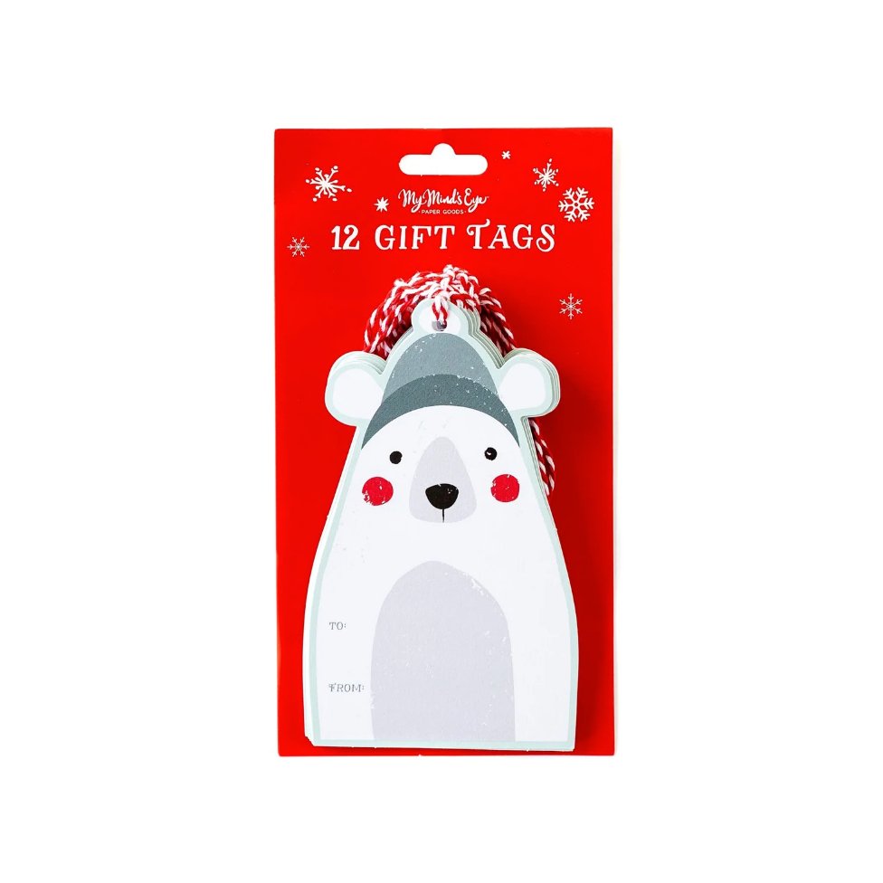 Polar Bear Over-Sized Tags - Henry + Olives