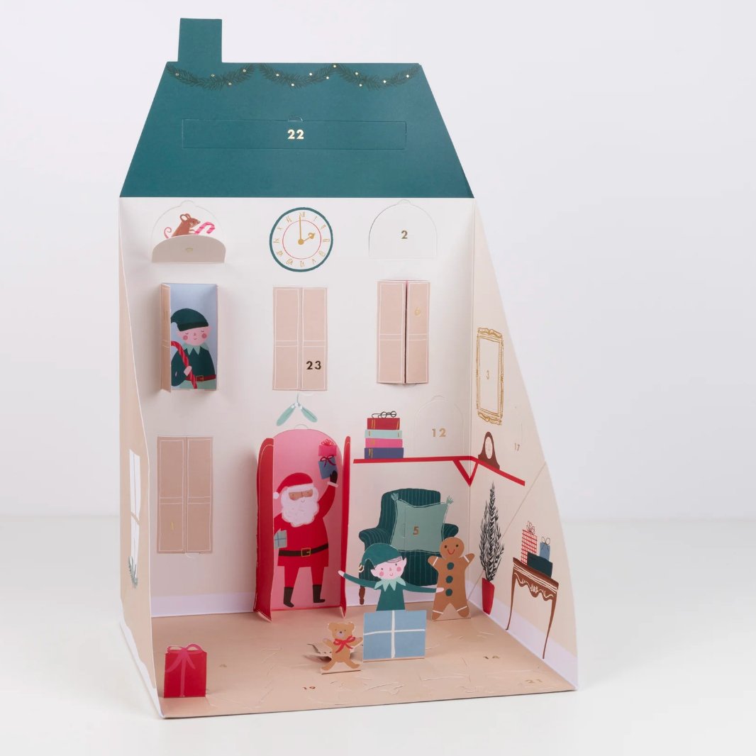Santa's Pop Up House Advent Calendar - Henry + Olives