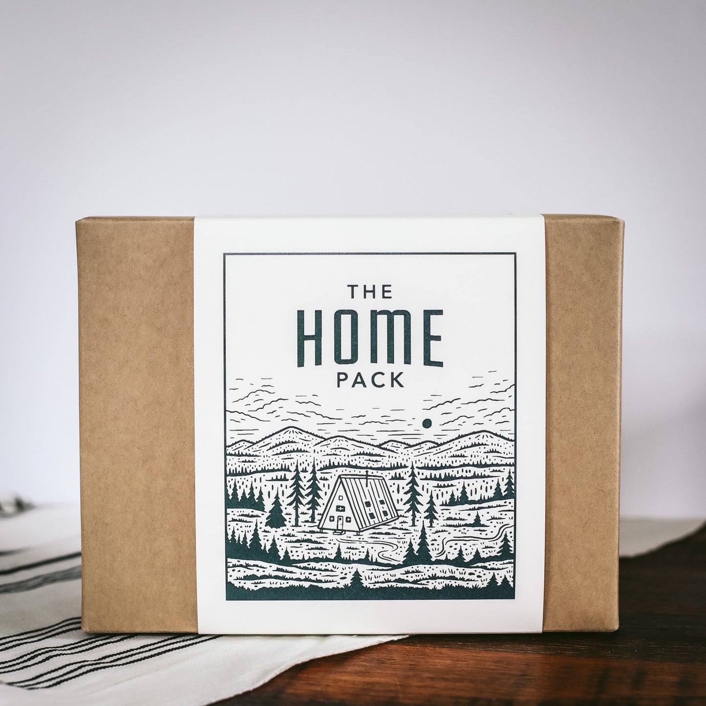 The Home Pack "Lakeside" Theme Gift Box - Henry + Olives