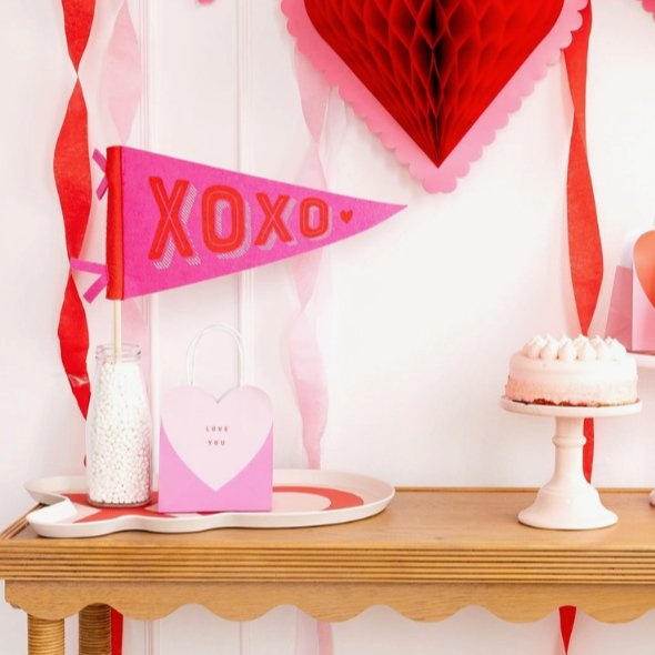 Valentine's Heart Treat Bags - Henry + Olives