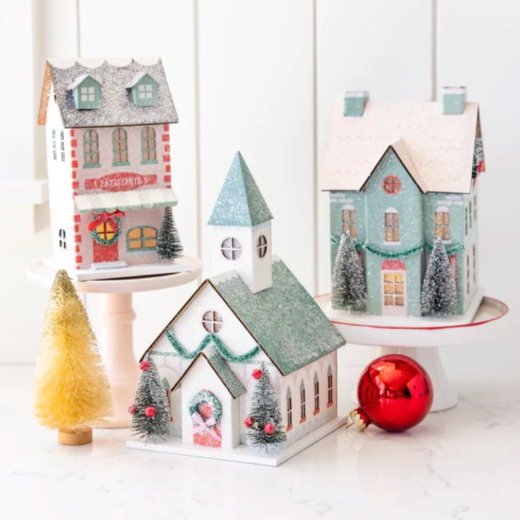 Village Christmas Paper Bakery Decoration - Henry + Olives