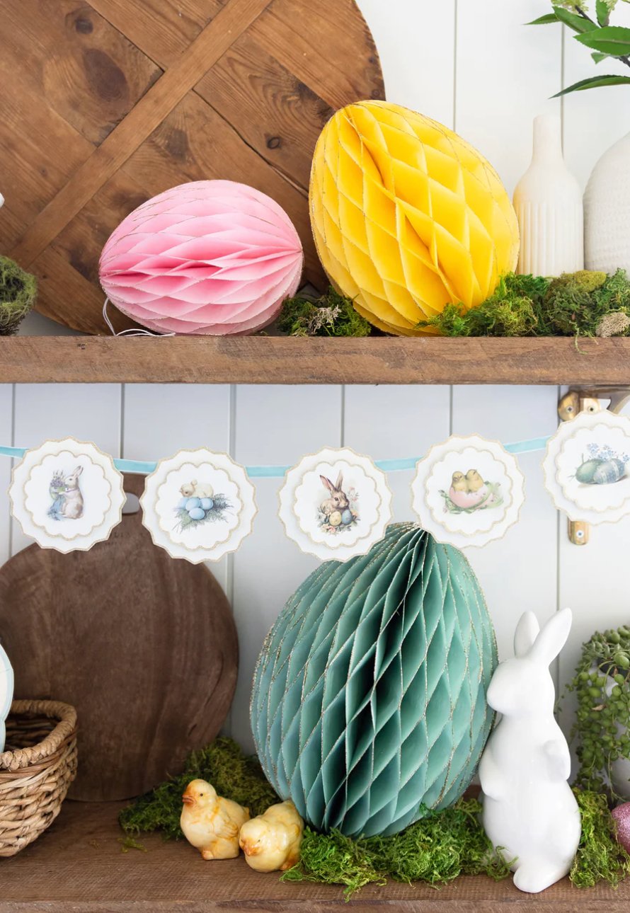 Vintage Easter Honeycomb Eggs - Henry + Olives