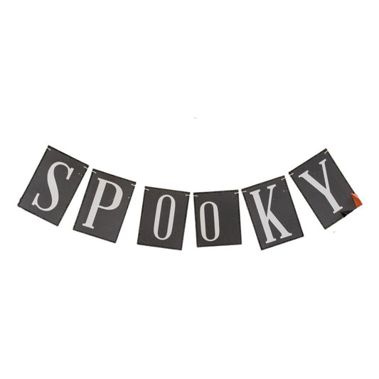 Vintage Halloween Spooky Banner - Henry + Olives