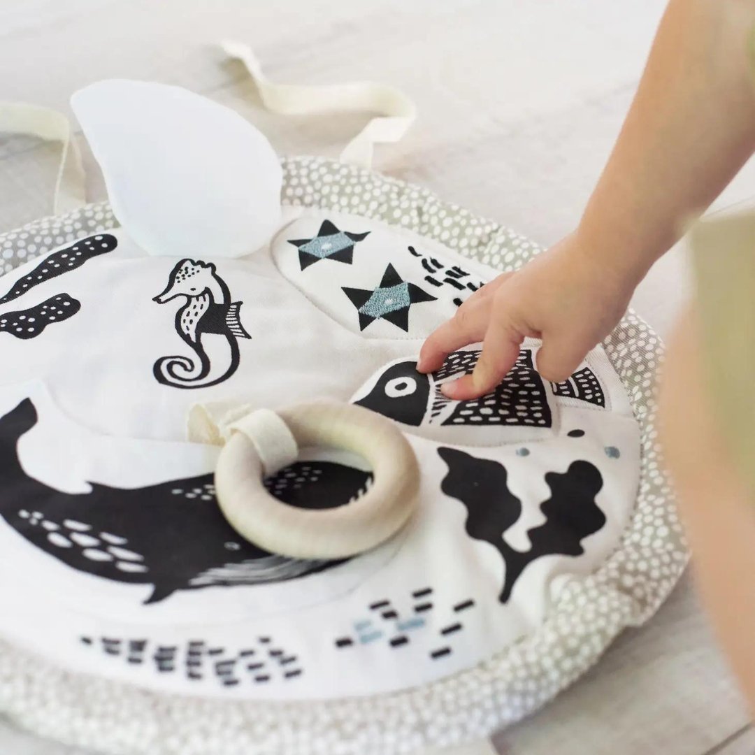 Wee Gallery Organic Ocean Activity Pad - Henry + Olives