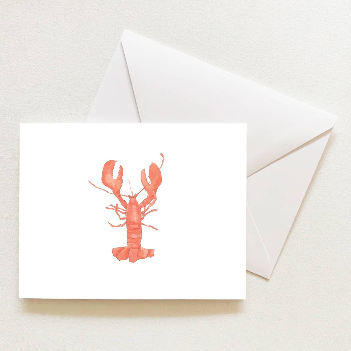 Lobster Boxed Note Cards