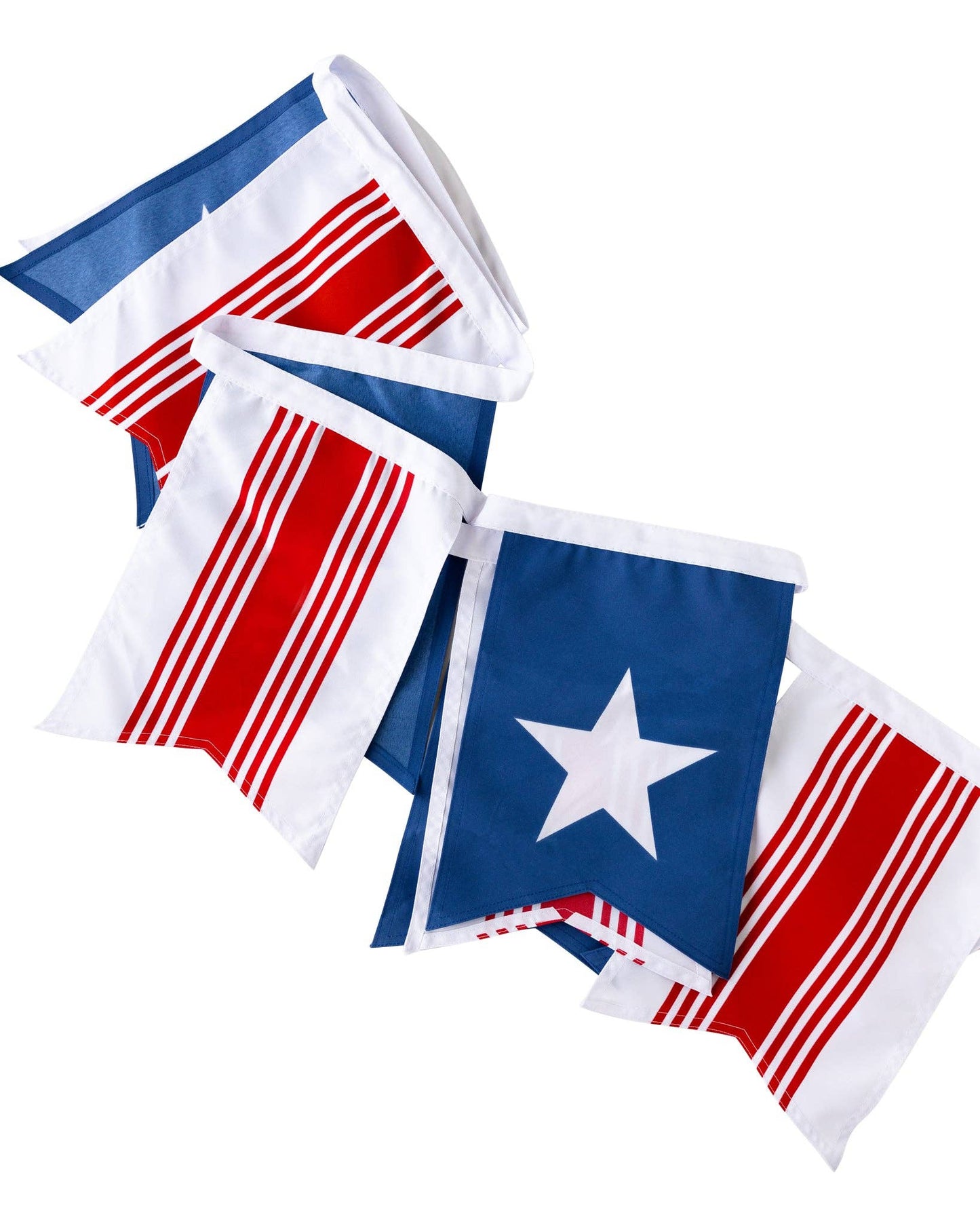 Hamptons Oversized Outdoor Fabric Flag Pennant Banner