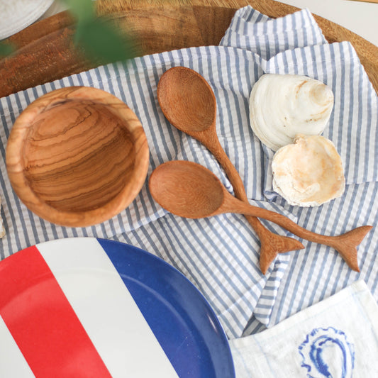 Wooden Whale Tail Spoon