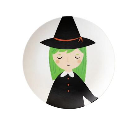 Trick or Treat Bamboo Reusable Halloween Plates