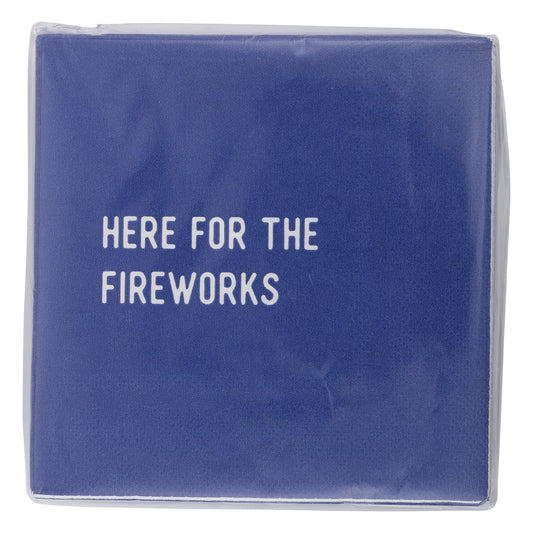 Here For Fireworks Paper Cocktail Napkins - Henry + Olives