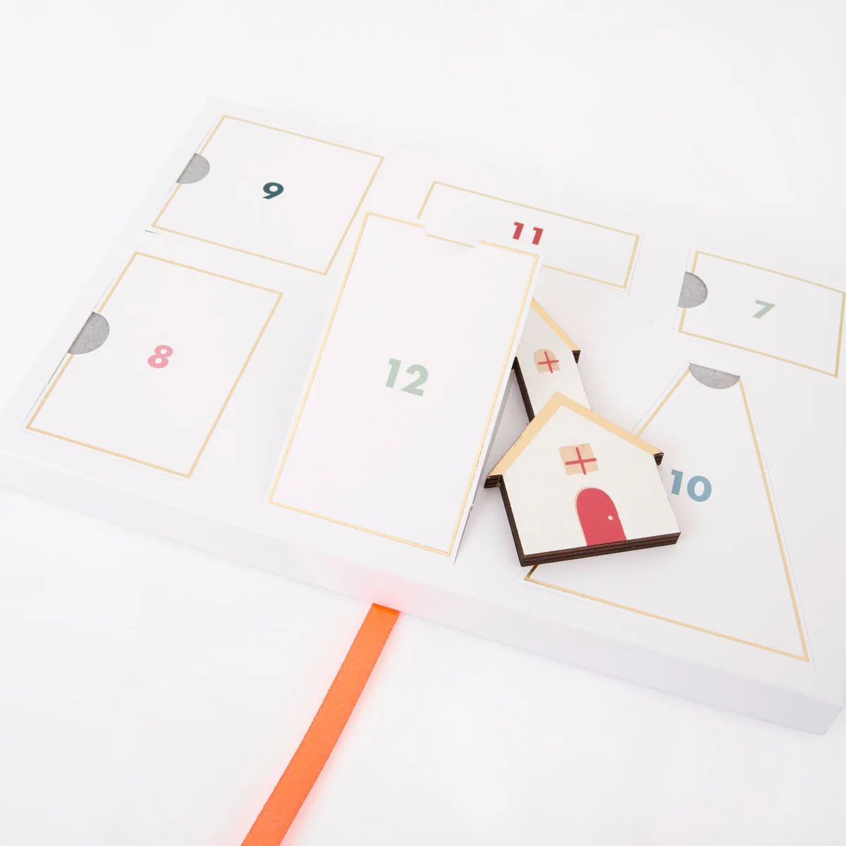 Village Wooden Advent Calendar