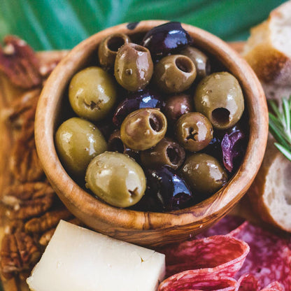 Small Olive Wood Dip Bowl - Henry + Olives