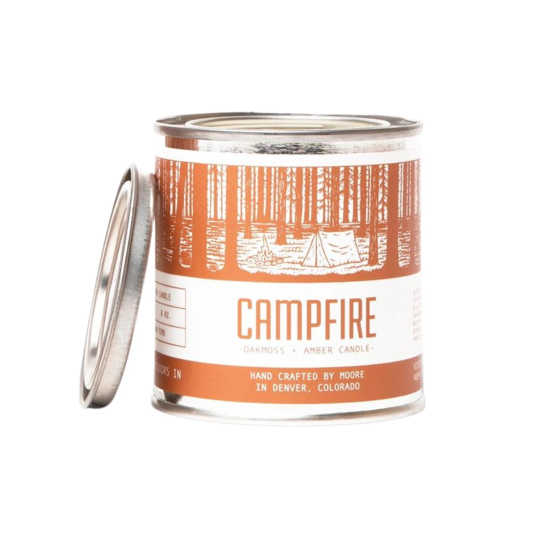 Campfire Candle 1/2 Pint - Henry + Olives