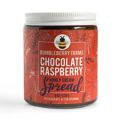 Chocolate Raspberry Honey Cream Spread - Henry + Olives