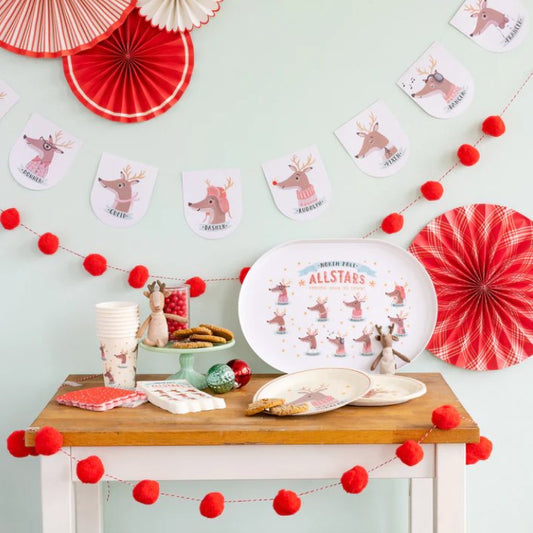 Dear Rudolph Paper Party Cups - Henry + Olives