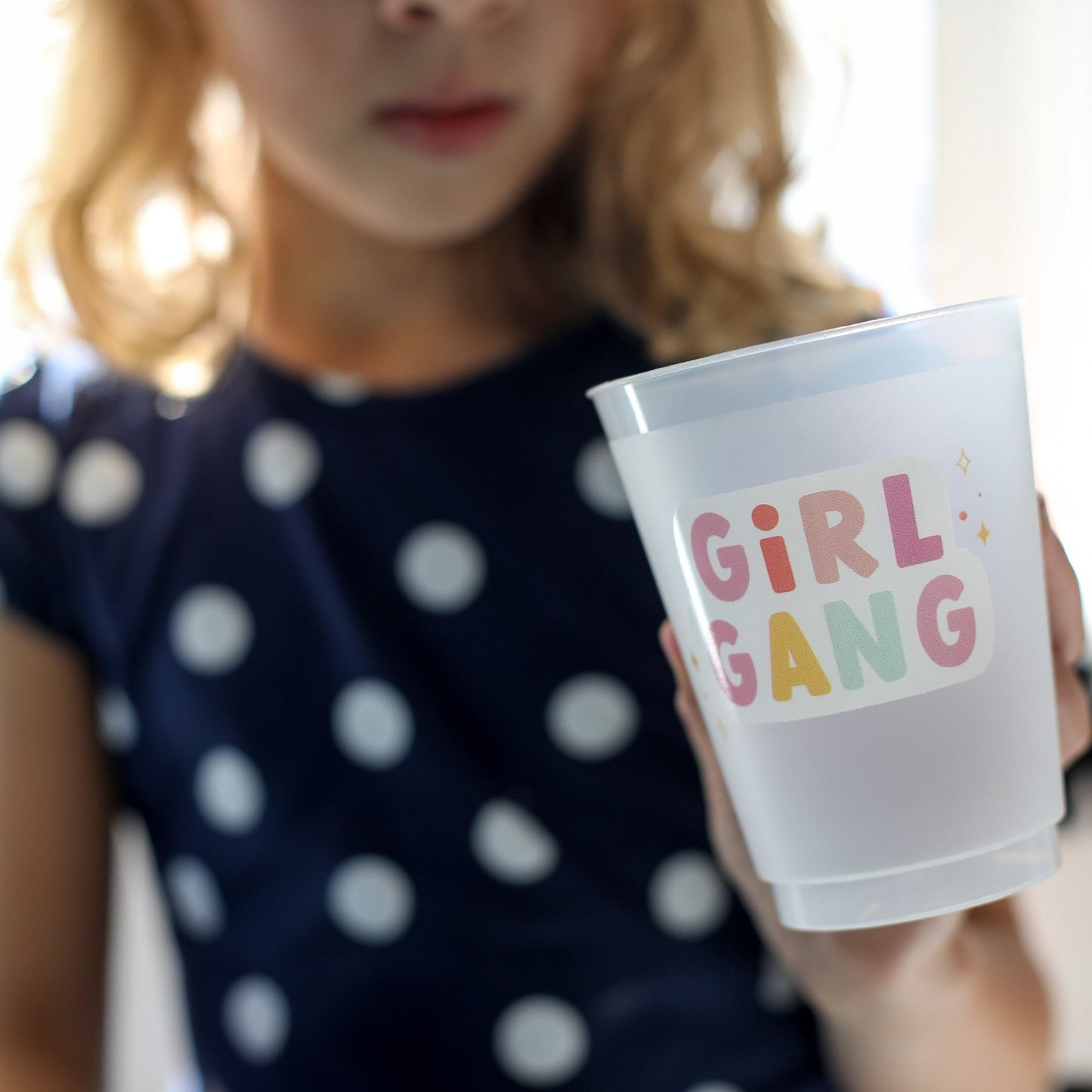 Girl Gang Frosted Cups (Set of 6) - Henry + Olives