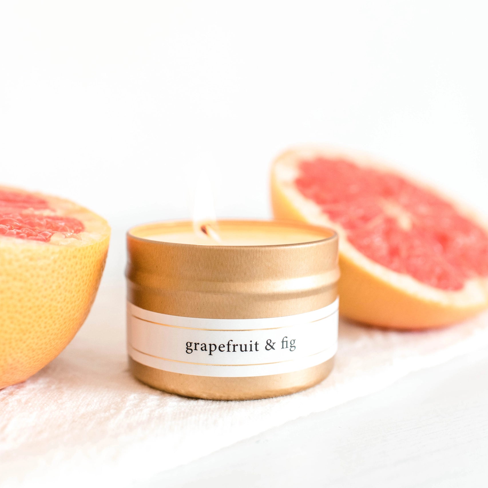 Grapefruit + Fig Candle 4oz - Henry + Olives