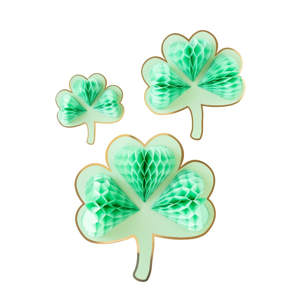 Hanging Shamrock Honeycomb - Henry + Olives