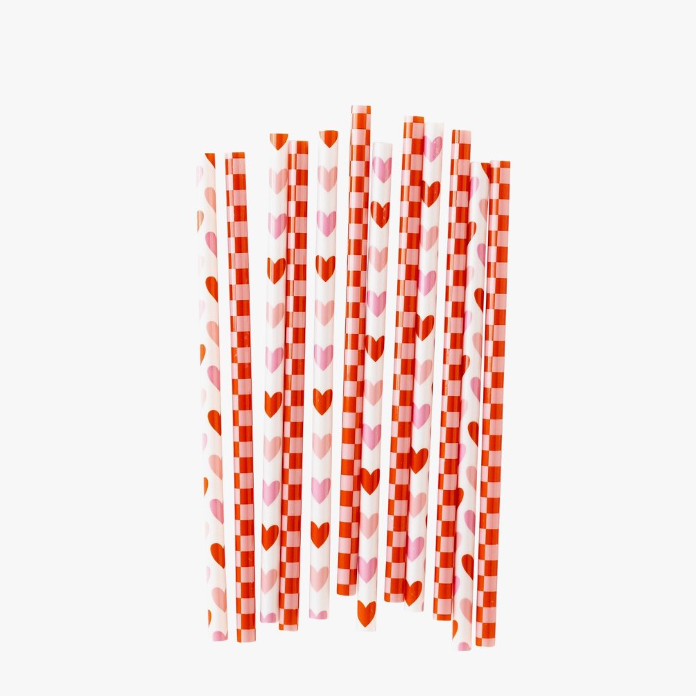 Heart You Reusable Straws - Henry + Olives