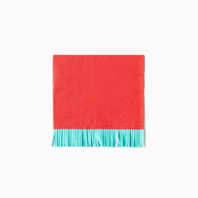 Hip Hip Hooray! Fringe Cocktail Napkins - Henry + Olives