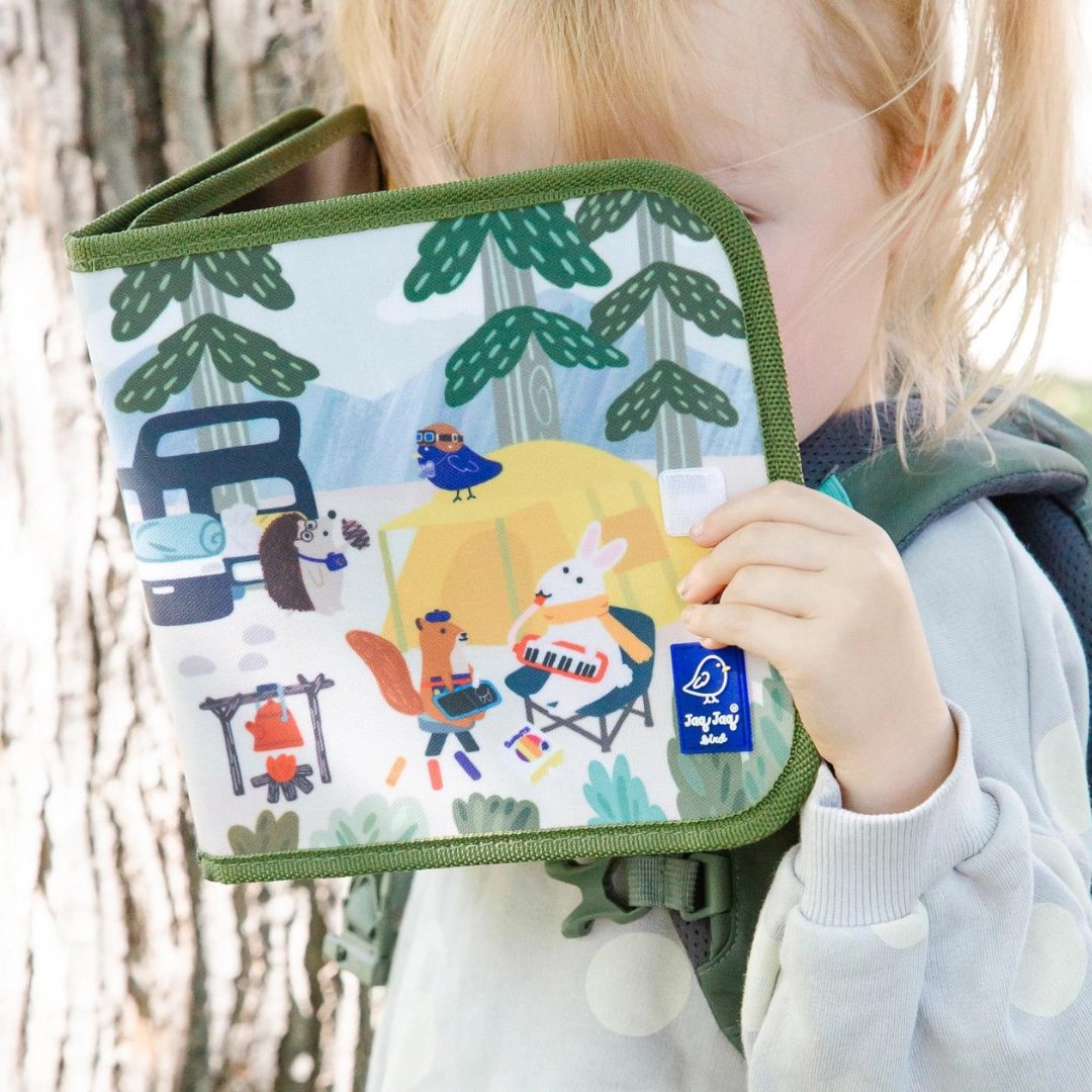 Jaq Jaq + Friends Erasable Camping Book - Henry + Olives