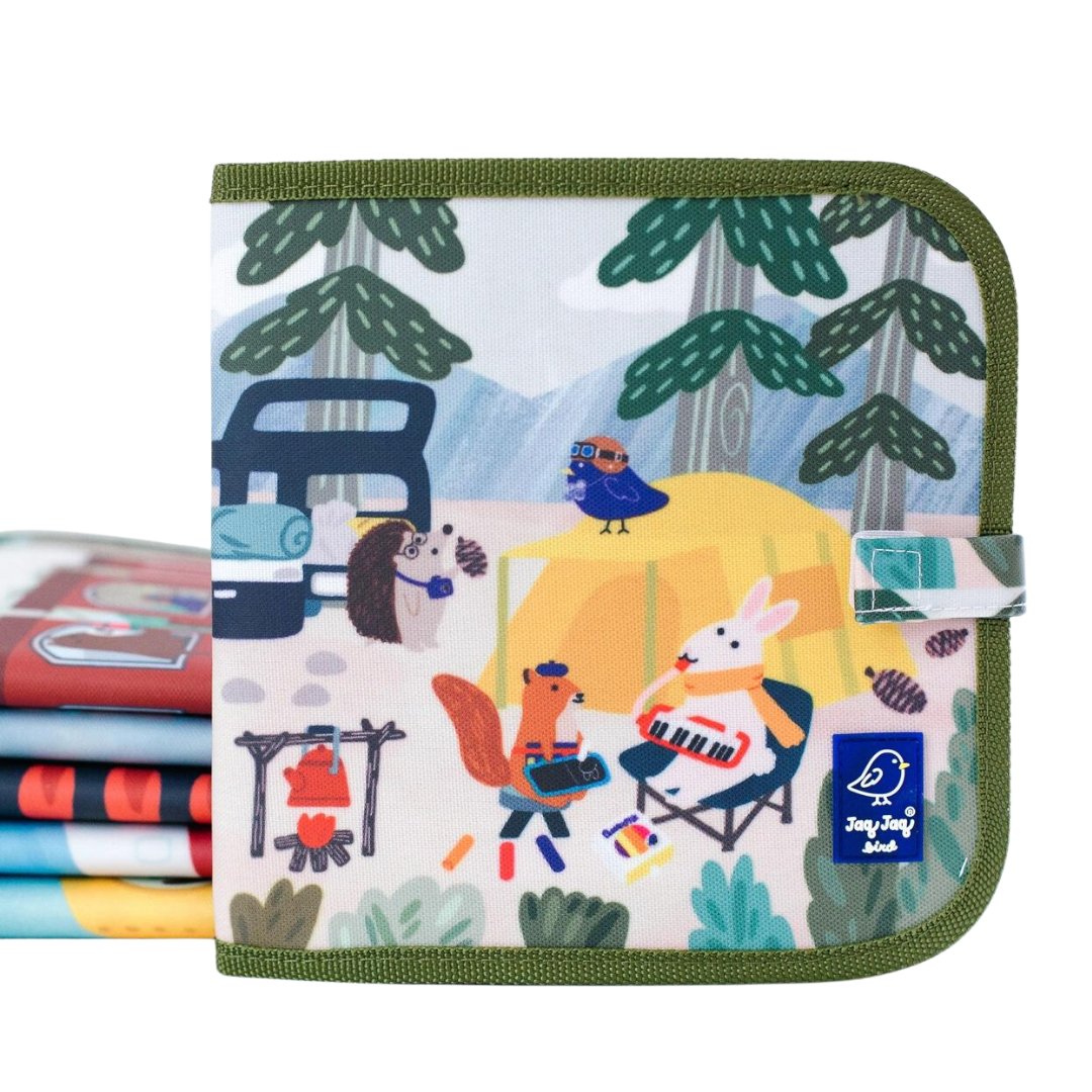 Jaq Jaq + Friends Erasable Camping Book - Henry + Olives