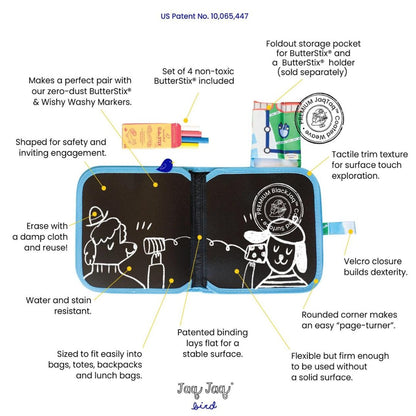 Jaq Jaq + Friends Erasable Camping Book - Henry + Olives