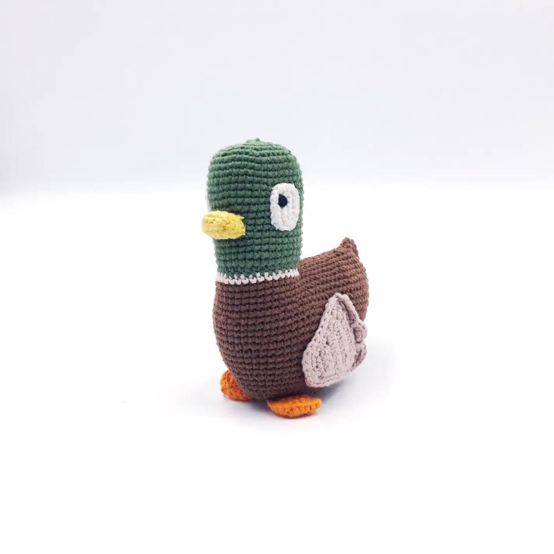 Organic Mallard Duck Plush Toy - Henry + Olives