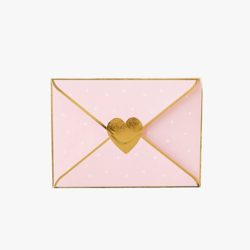 Pink Envelope Treat Boxes - Henry + Olives
