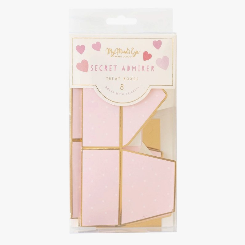 Pink Envelope Treat Boxes - Henry + Olives