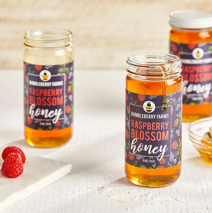 Pure Raspberry Blossom Honey - Henry + Olives