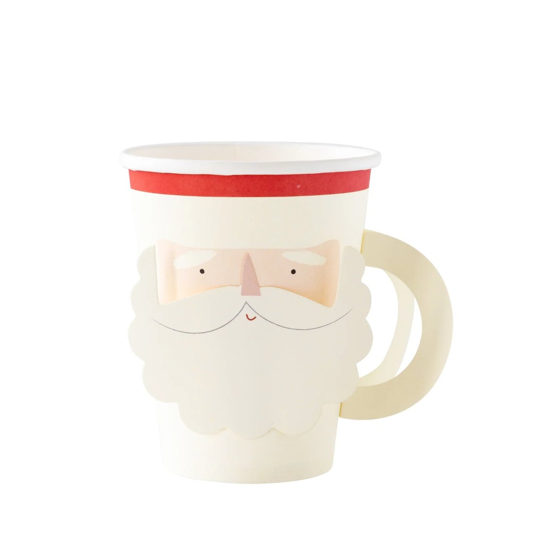 Santa Face with Handle Paper Cup - Henry + Olives