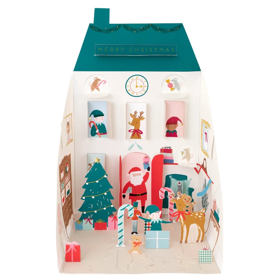 Santa's Pop Up House Advent Calendar - Henry + Olives