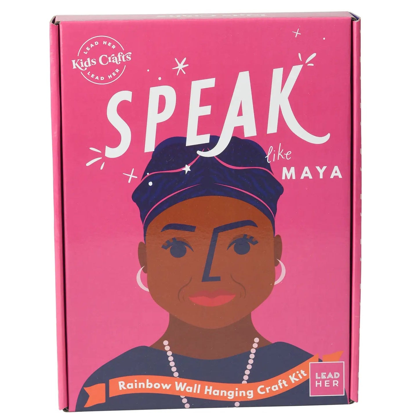 SPEAK like Maya: Rainbow Wall Hanging Craft Kit - Henry + Olives