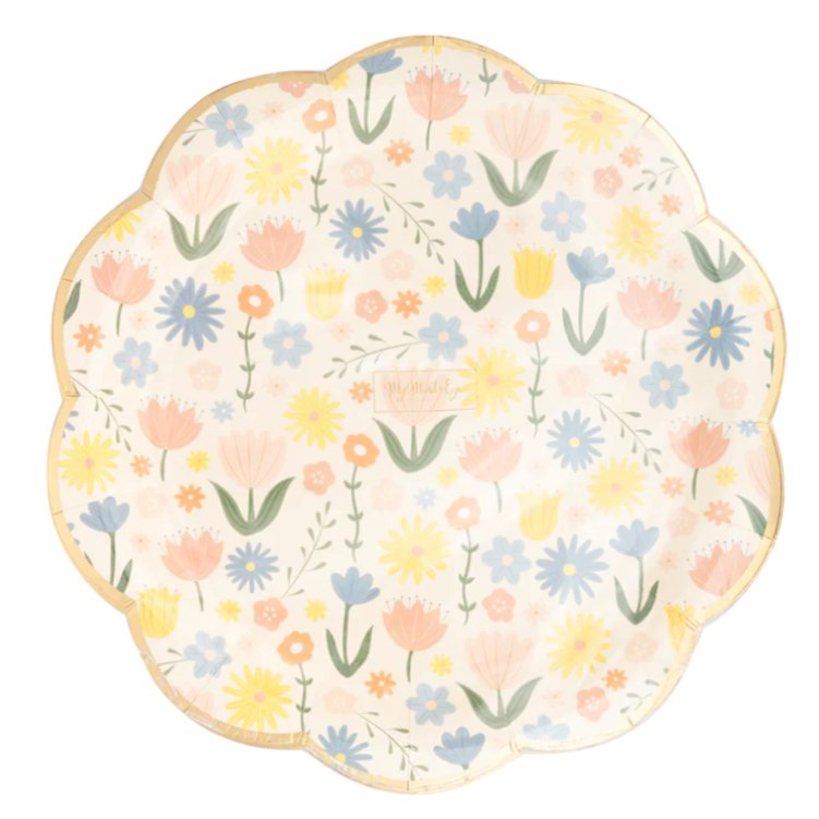 Spring Floral Plate - Henry + Olives
