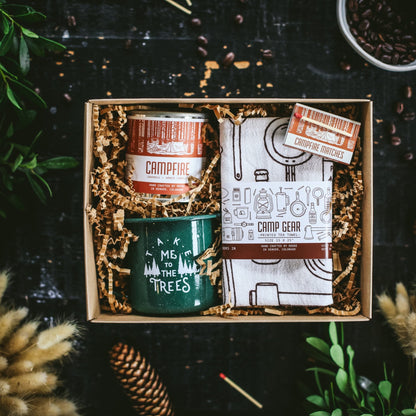 The Home Pack "Camping" Theme Gift Box - Henry + Olives