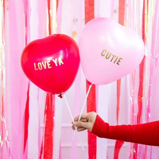 Valentine Heart Balloon Set - Henry + Olives
