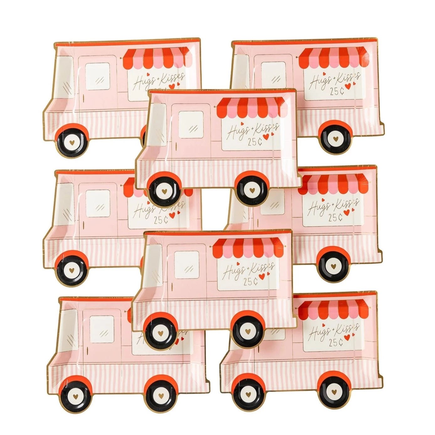 Valentine Truck Shaped Plate - Henry + Olives