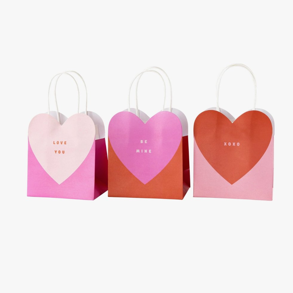 Valentine's Heart Treat Bags - Henry + Olives