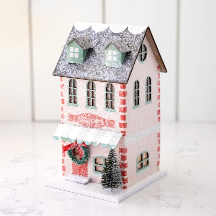 Village Christmas Paper Bakery Decoration - Henry + Olives