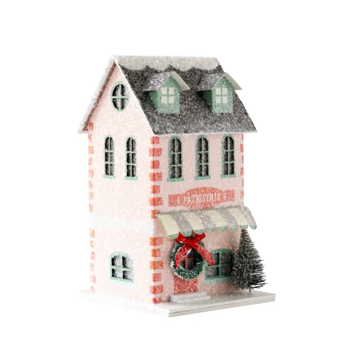 Village Christmas Paper Bakery Decoration - Henry + Olives
