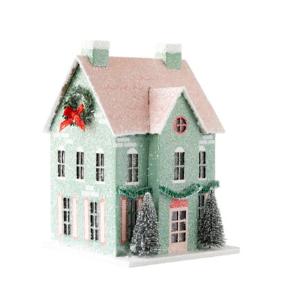 Village Christmas Paper House Decoration - Henry + Olives